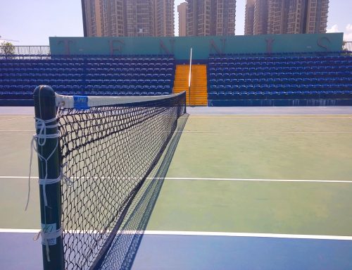 Re-opening of Tennis Court no. 6 near W31 (Date: 11 January 2023)